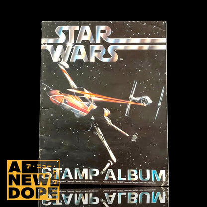 【70's】STAR WARS STAMP ALBUM スタンプ切手貼り付け済『スターウォーズ/新たなる希望』【US】