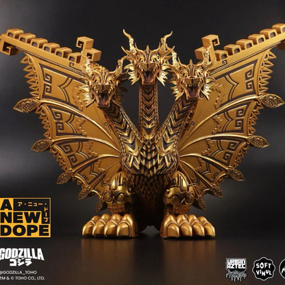 【US限定】Mondo キングギドラ Urban Aztec Relic Variant アートソフビ『ゴジラVSキングギドラ』(1991)【未開封】