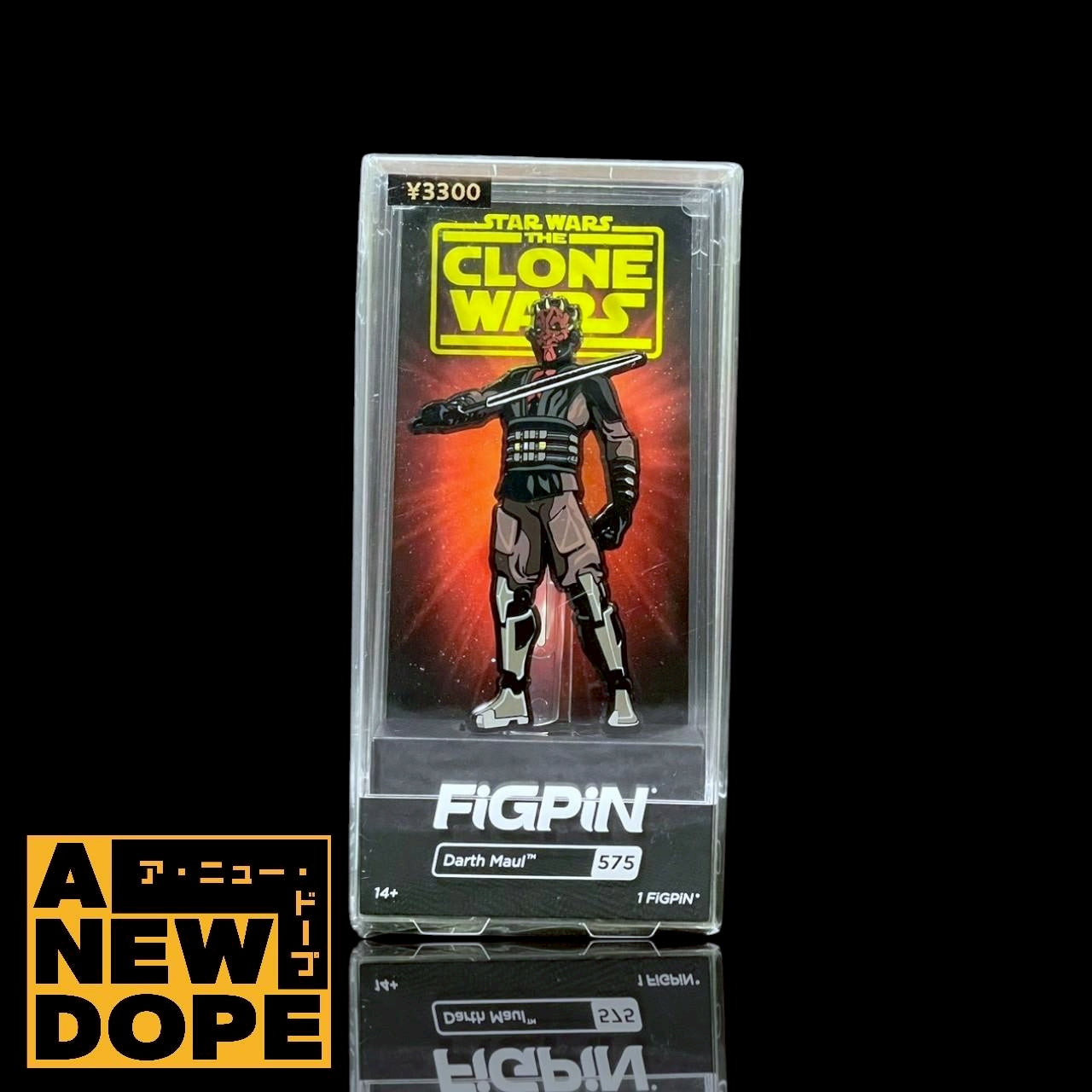 FiGPiN ダースモール(ダークセーバー) ピンズ 『スターウォーズ/クローンウォーズ』(2008)【未開封】