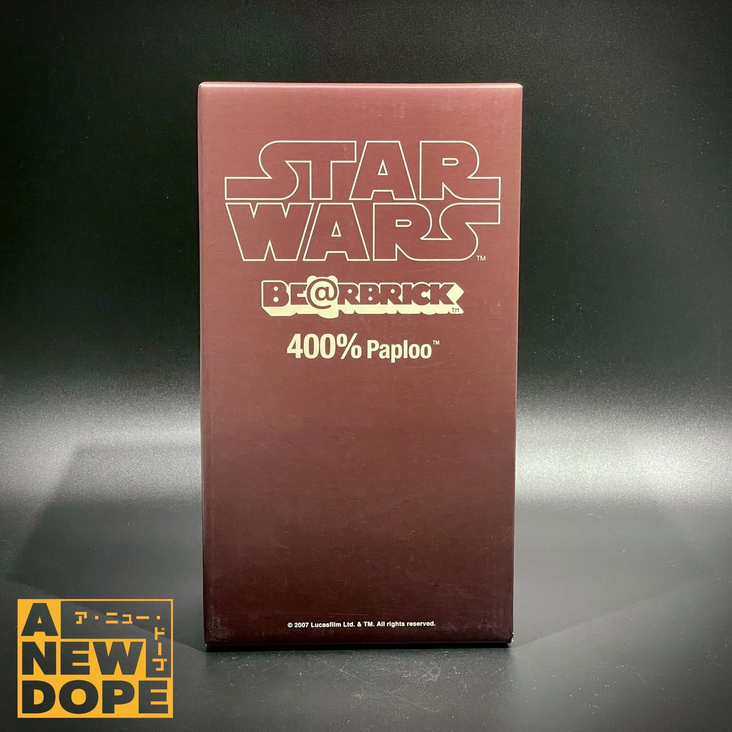 メディコム・トイ　パプルー　ベアブリック　400%『スター・ウォーズ/ジェダイの帰還』（1983）