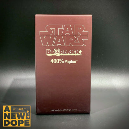 メディコム・トイ　パプルー　ベアブリック　400%『スター・ウォーズ/ジェダイの帰還』（1983）