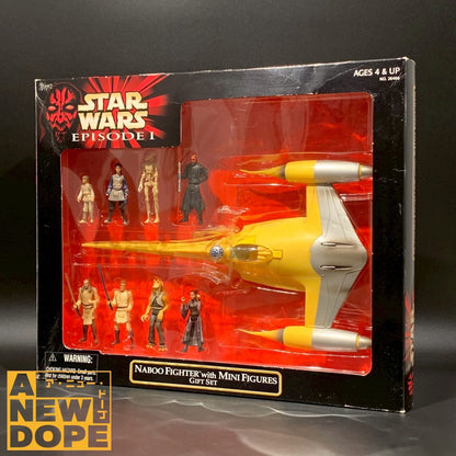 トミー スターウォーズ ミニフィギュアwithナブースターファイター ギフトパック ミニフィギュア8体+ビークル1機セット
