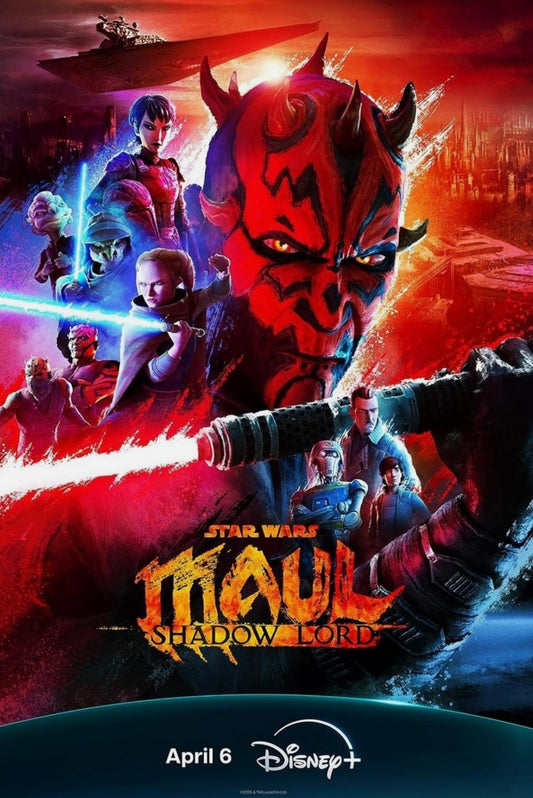 【US版販促用】スター・ウォーズ : モール/シャドウ・ロード(2026) US版オリジナル ポスター 両面印刷【未使用】
