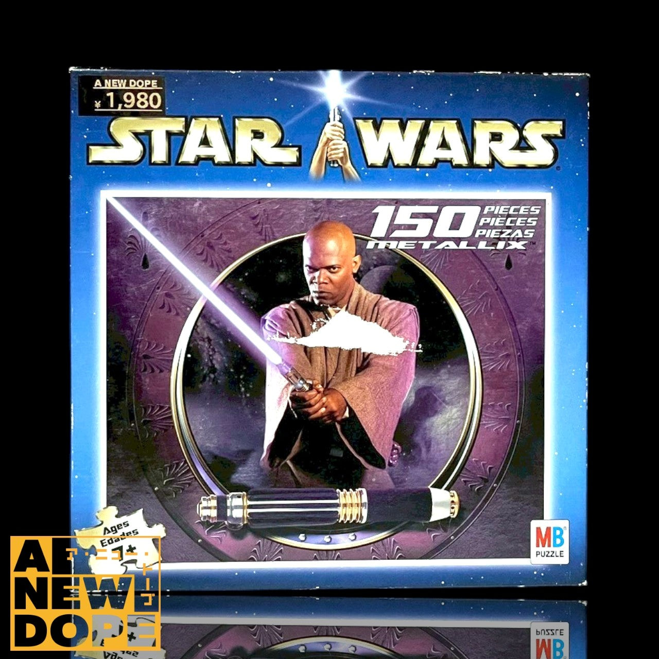 MB PUZZLE メイスウィンドゥ 150P パズル『スターウォーズ/クローンの攻撃』(2002)【未開封】
