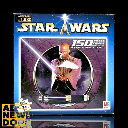 MB PUZZLE メイスウィンドゥ 150P パズル『スターウォーズ/クローンの攻撃』(2002)【未開封】