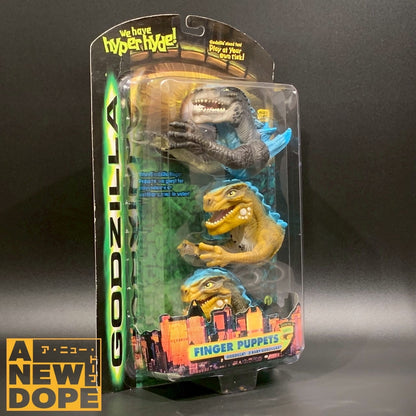 トレンドマスター  ゴジラ フィンガー パペット 3体セット 指人形『GODZILLA』(1998)【未開封】