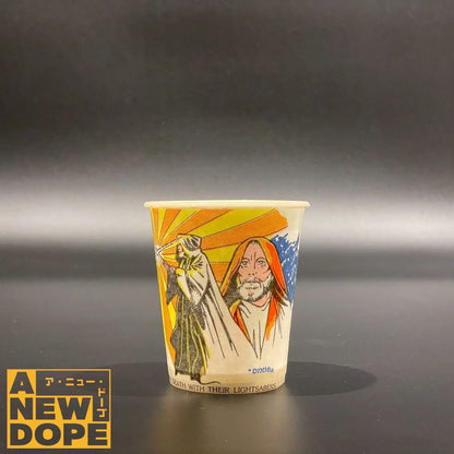 DIXIE  ダースベイダー対オビワンケノービ 紙コップ ヴィンテージ『スターウォーズ/新たなる希望』（1977）【未使用】