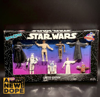 ジャストイズ　ベンデムズ　フィギュア8体セット（ルーク、レイア、R2-D2、C-3PO、ウィケット、ダース・ベイダー、パルパティーン皇帝、ストームトルーパー）『スター・ウォーズ/ジェダイの帰還』(1983)
