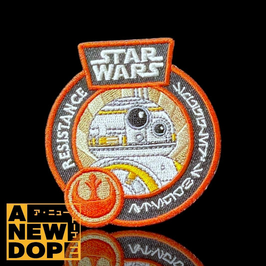 【US限定】BB-8 ワッペン ライセンスパッチ『スターウォーズ/フォースの覚醒』(2015) 【未使用】