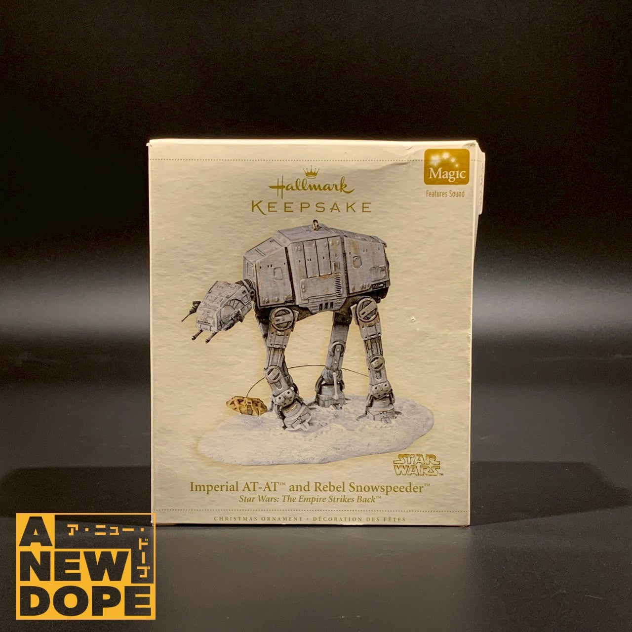 ホールマーク　キープセイク　AT-AT(withスノースピーダー)　サウンドギミック　オーナメント　『スターウォーズ/帝国の逆襲』(1980)