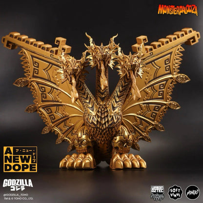 【US限定】Mondo キングギドラ Urban Aztec Relic Variant アートソフビ『ゴジラVSキングギドラ』(1991)【未開封】