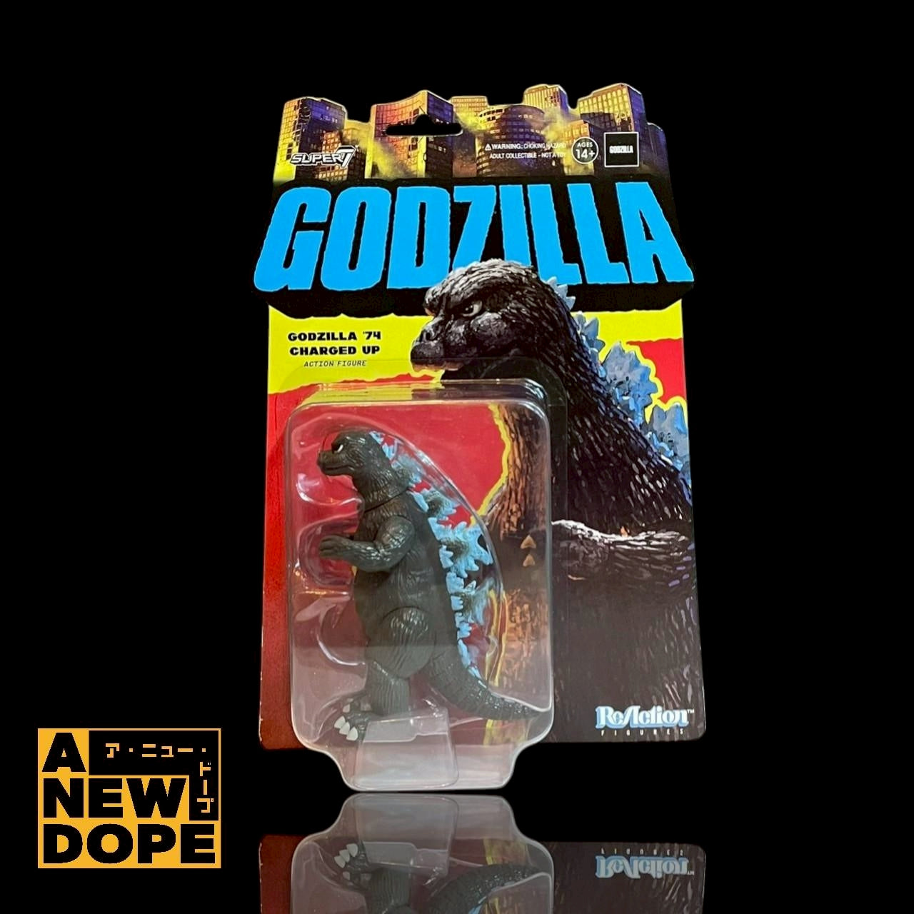 【新品】SUPER7 リ・アクション ゴジラ (1974) 3.75 フィギュア【US限】