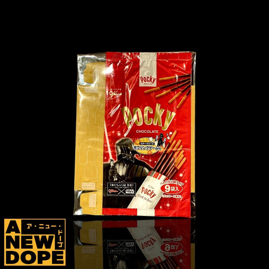 【2013年製品】グリコ ポッキー ダースベイダー 外袋＆付録 食品パッケージ『スターウォーズ』