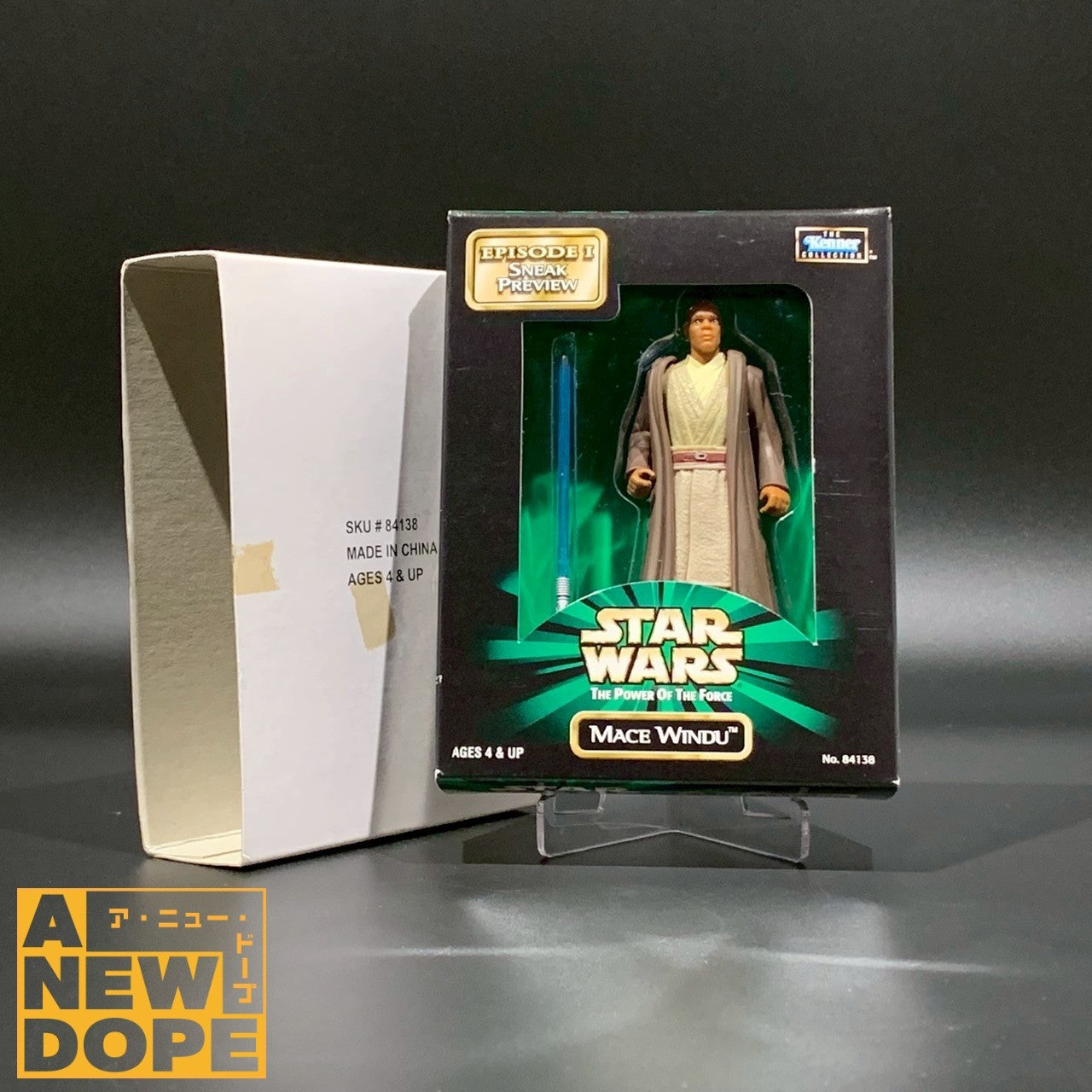 ハズブロ メイスウィンドゥ POTF スニークプレビュー 3.75インチ『スターウォーズ/ファントムメナス』(1999)【未開封】