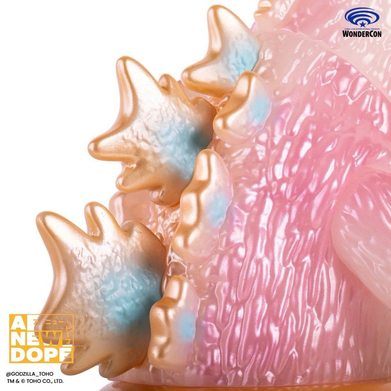 【WonderCon限定】Mondo ゴジラ UFO by Octeel 蓄光さくらカラーver. G.I.D. レトロソフビ『怪獣大戦争』(1965) 【未開封】