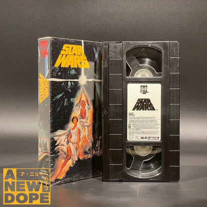 【US版】20世紀FOX 『スターウォーズ/新たなる希望』(1977) VHS 紙スリーブ【中古】