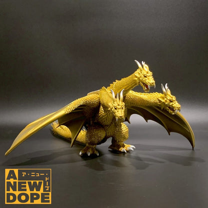 バンダイ ムービーモンスターシリーズ キングギドラ 2002『ゴジラモスラキングギドラ大怪獣総攻撃』(2001) 【タグ有】