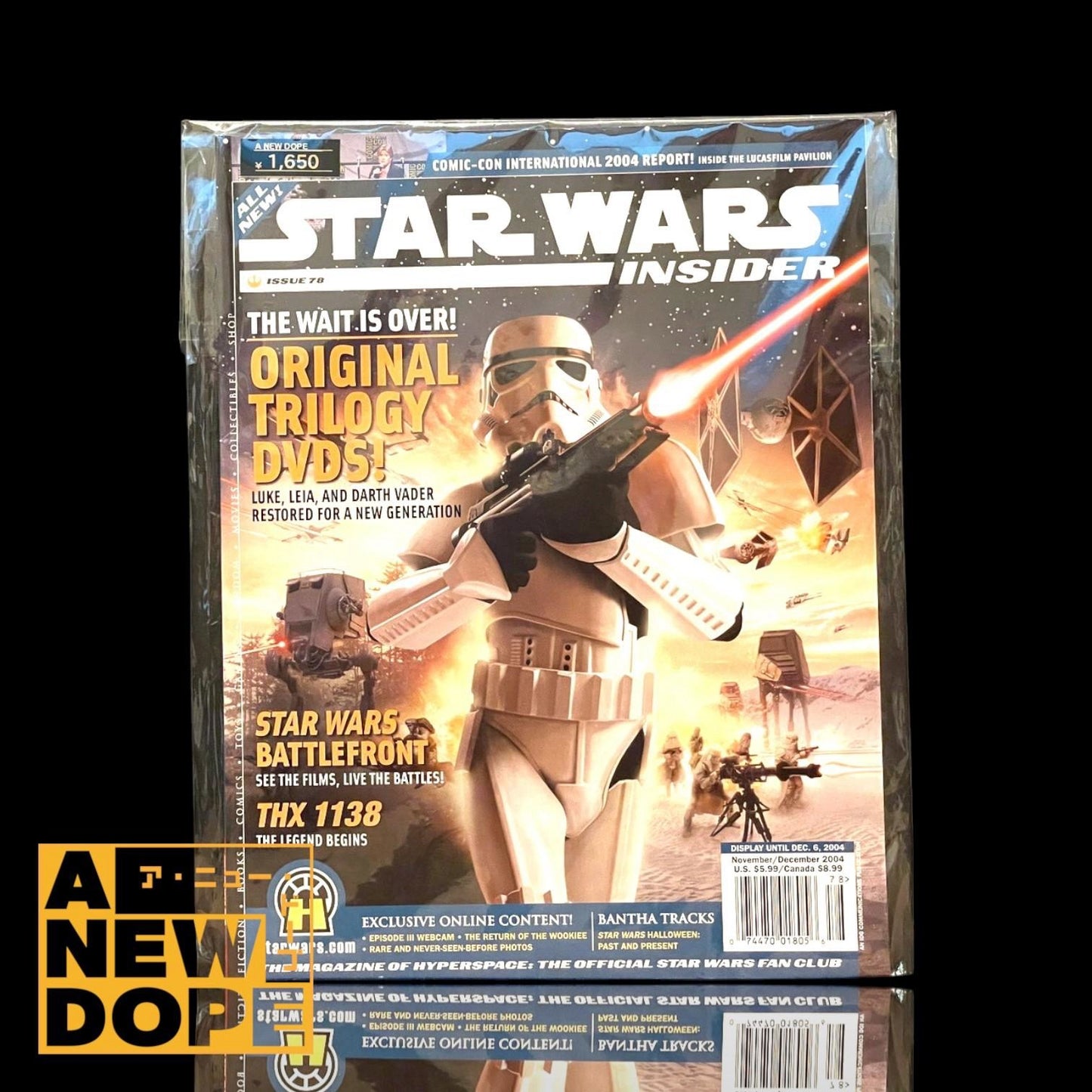 【US版】STAR WARS INSIDER #78 海外マガジン『スターウォーズ インサイダー』