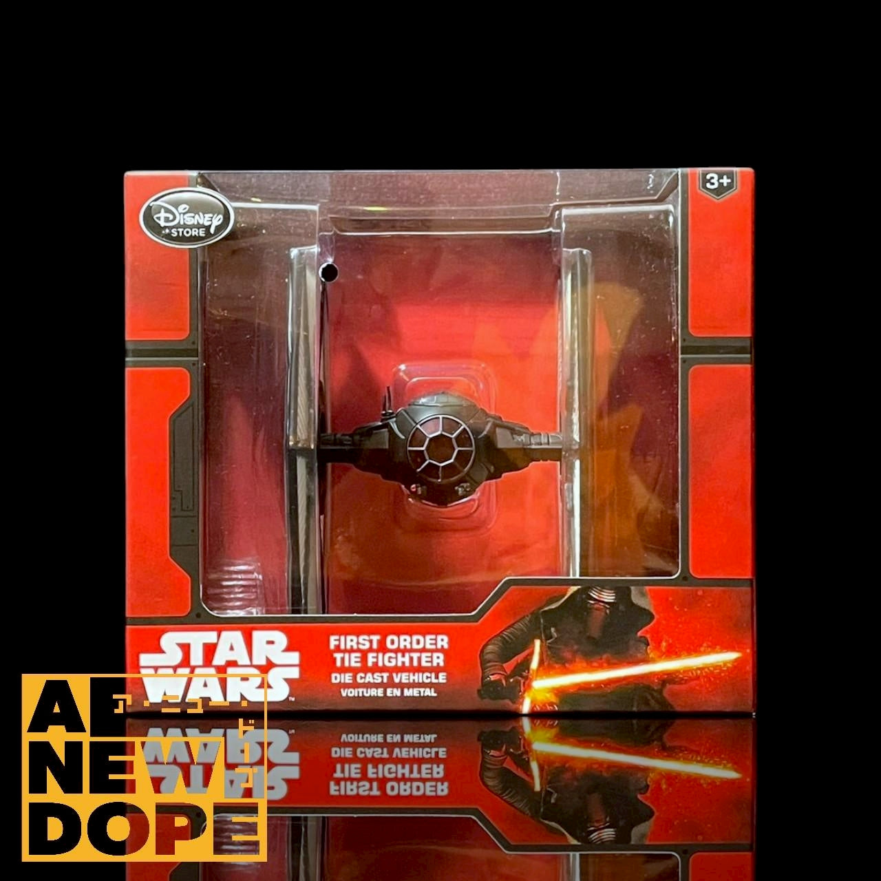 【ディズニーストア限定】ファーストオーダー タイファイター ダイキャスト ビークル『スターウォーズ/フォースの覚醒』(2015)【未開封】