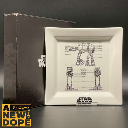 セガ AT-AT プレミアムプレート 陶器　プライズ『スターウォーズ/帝国の逆襲』(1980)【未使用】