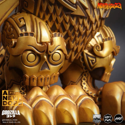 【US限定】Mondo キングギドラ Urban Aztec Relic Variant アートソフビ『ゴジラVSキングギドラ』(1991)【未開封】