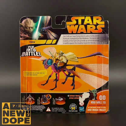 ハズブロ ヨーダwithキャンセル 3.75インチ『スターウォーズ/シスの復讐』（2005）【未開封】