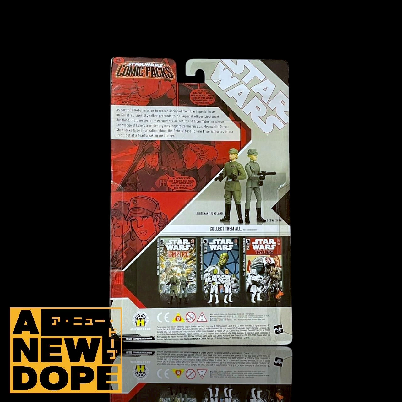 ハズブロ ルーテナント・ジャンドランド & ディーナ・シャン 30周年 コミックパック 3.75インチ 『スターウォーズエンパイア #39』【未開封】