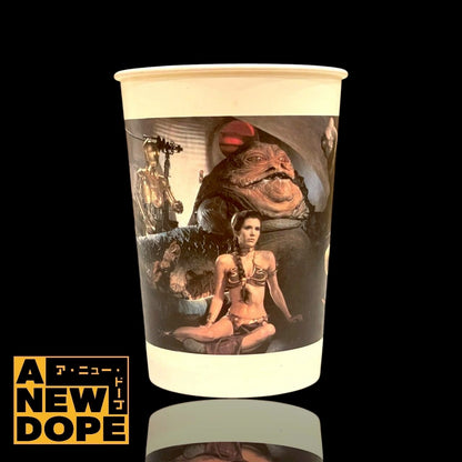 【80's】『スターウォーズ/ジェダイの復讐』コダック コダカラーVR フィルム　販促品 紙コップ（ジャバザハット&レイア姫）