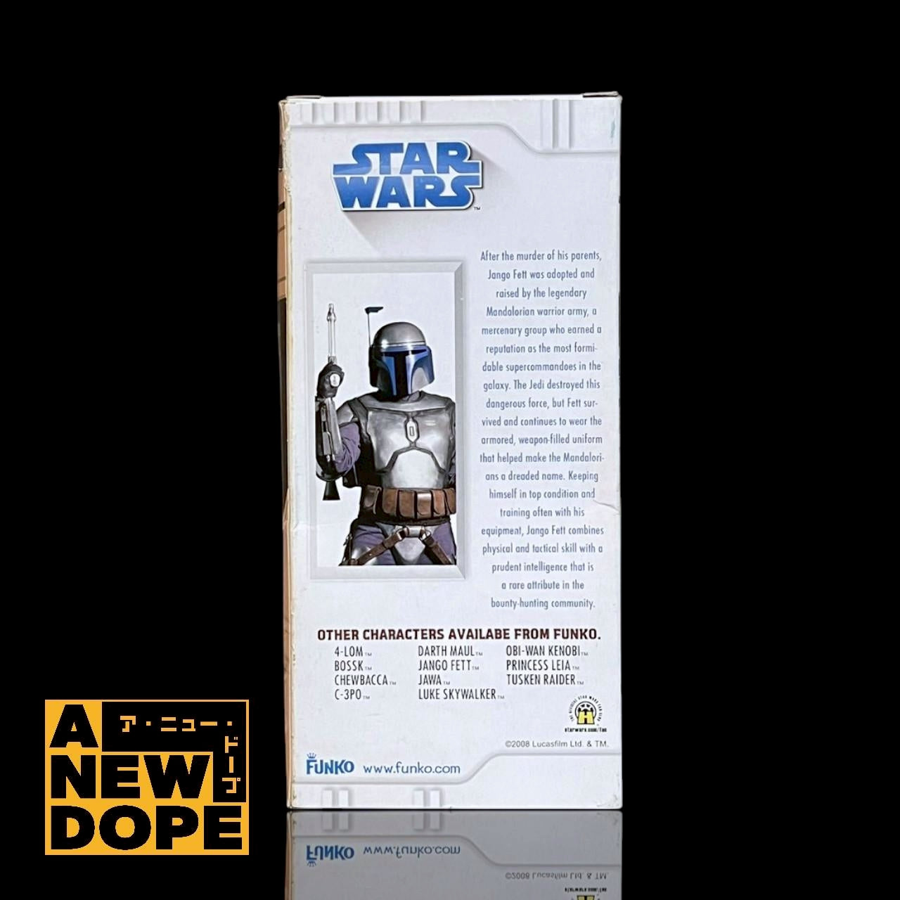 Funko ジャンゴフェット ボブルヘッド『スターウォーズ/クローンの攻撃』(2002)【未開封】