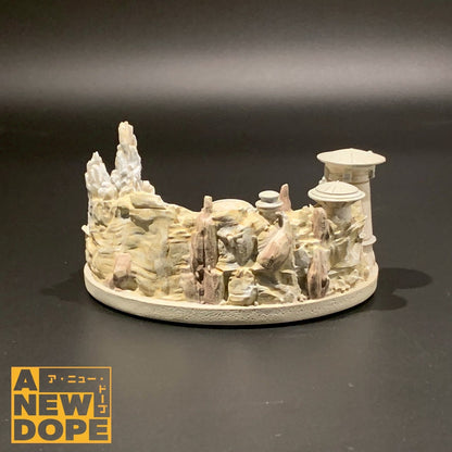 【ディズニーパーク限定】ミレニアムファルコン ブラックスパイアアウトポスト オーナメントスタチュー『ギャラクシーズエッジ』（2019）【美品】