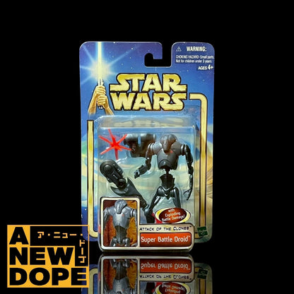 ハズブロ スーパーバトルドロイド AOTC 3.75インチ 『スターウォーズ/クローンの攻撃』(2002)【未開封】