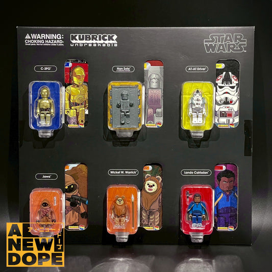 メディコムトイ　キューブリック　スターウォーズシリーズ３(C-3PO、カーボナイトソロ、AT-ATドライバー、ジャワ、ウィケット、ランド)　コレクターズエディション　『スターウォーズ』