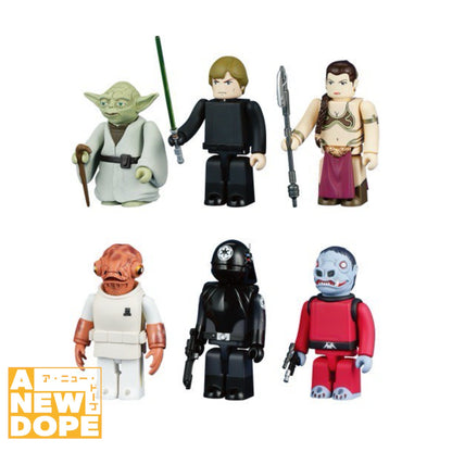 メディコムトイ　キューブリック　シリーズ5　6種12体セット(ヨーダ×2、ルーク×4、レイア×1、アクバー×1、デススター・ガンナー×3、スナグルトゥース×1)　『スターウォーズ/ジェダイの帰還』(1983)