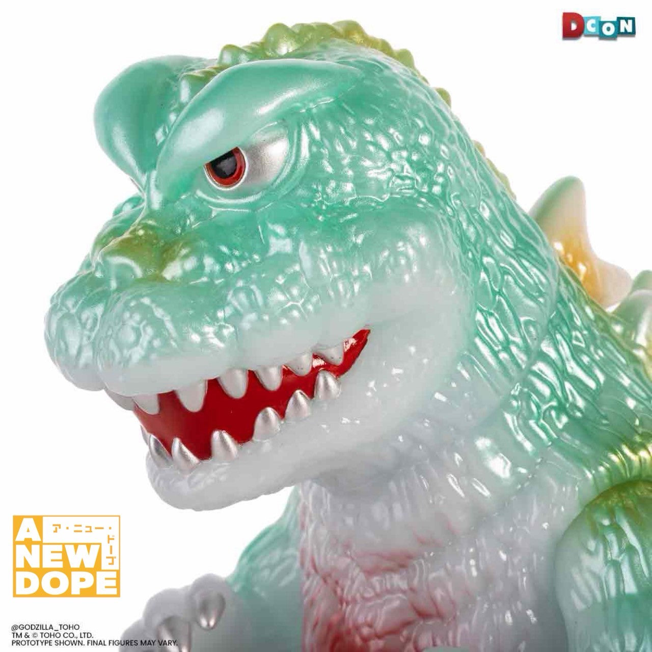 【DCON限定】Mondo ゴジラ UFO by Octeel 蓄光ダークグリーンver. G.I.D.レトロソフビ『怪獣大戦争』(1965) 【未開封】