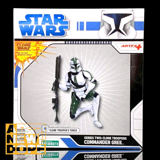 コトブキヤ ARTFX+  コマンダー・グリー 1/10スケール PVCスタチュー 『スターウォーズ/クローンウォーズ』(2008)