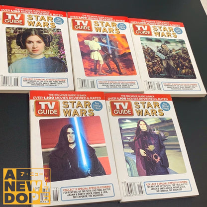 TV GUIDE 『スターウォーズ/シスの復讐』 レンチキュラー表紙 全5種コンプリートセット 洋書（2005）【裏表紙イタミ有】