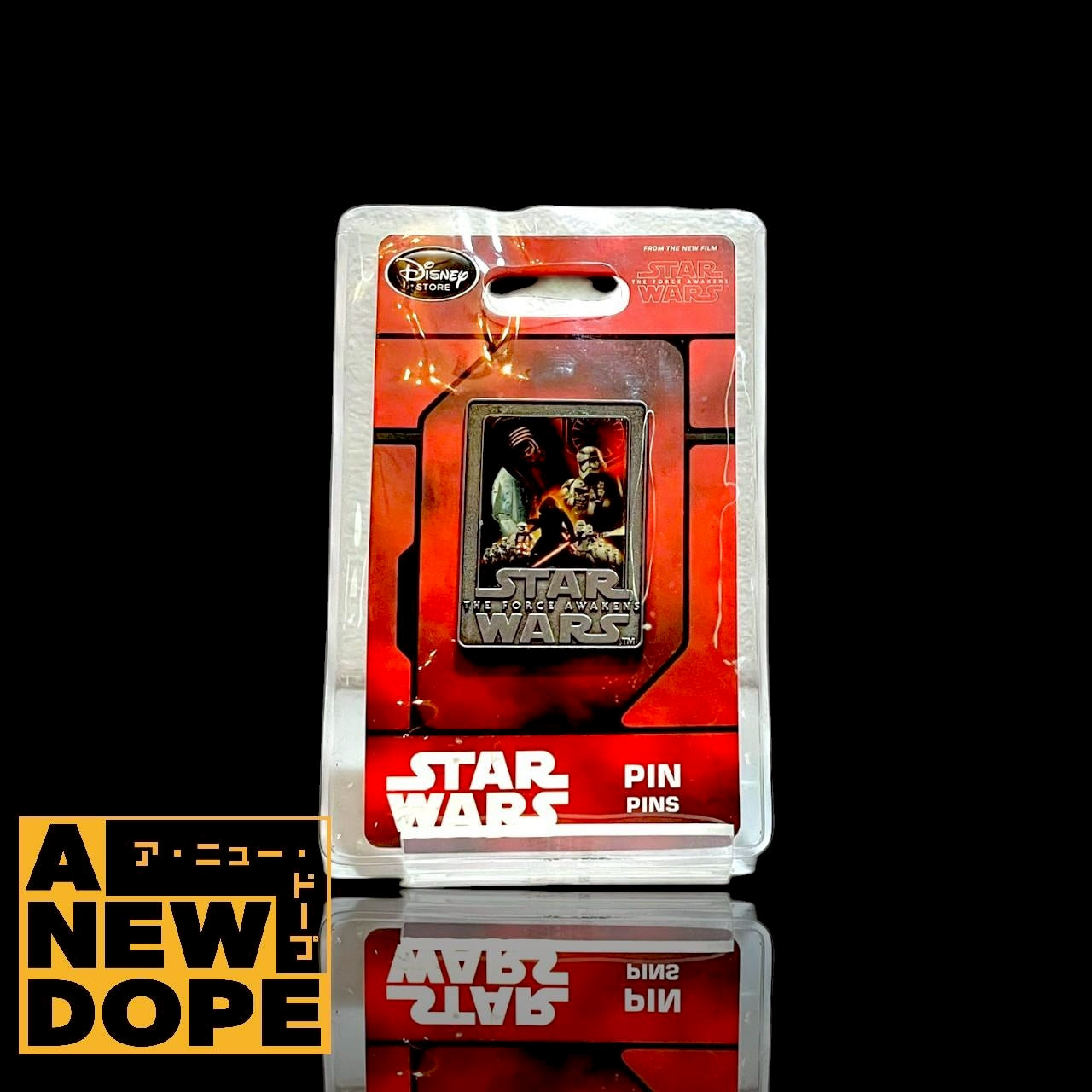【ディズニーストア限定】カイロレン&キャプテンファズマ ファーストオーダー ピンズ『スターウォーズ/フォースの覚醒』(2015)【未使用】