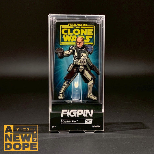 FiGPiN キャプテンレックス(ヘルメットオフ) ＃574 ピンズ 『スターウォーズ/クローンウォーズ』（2008）