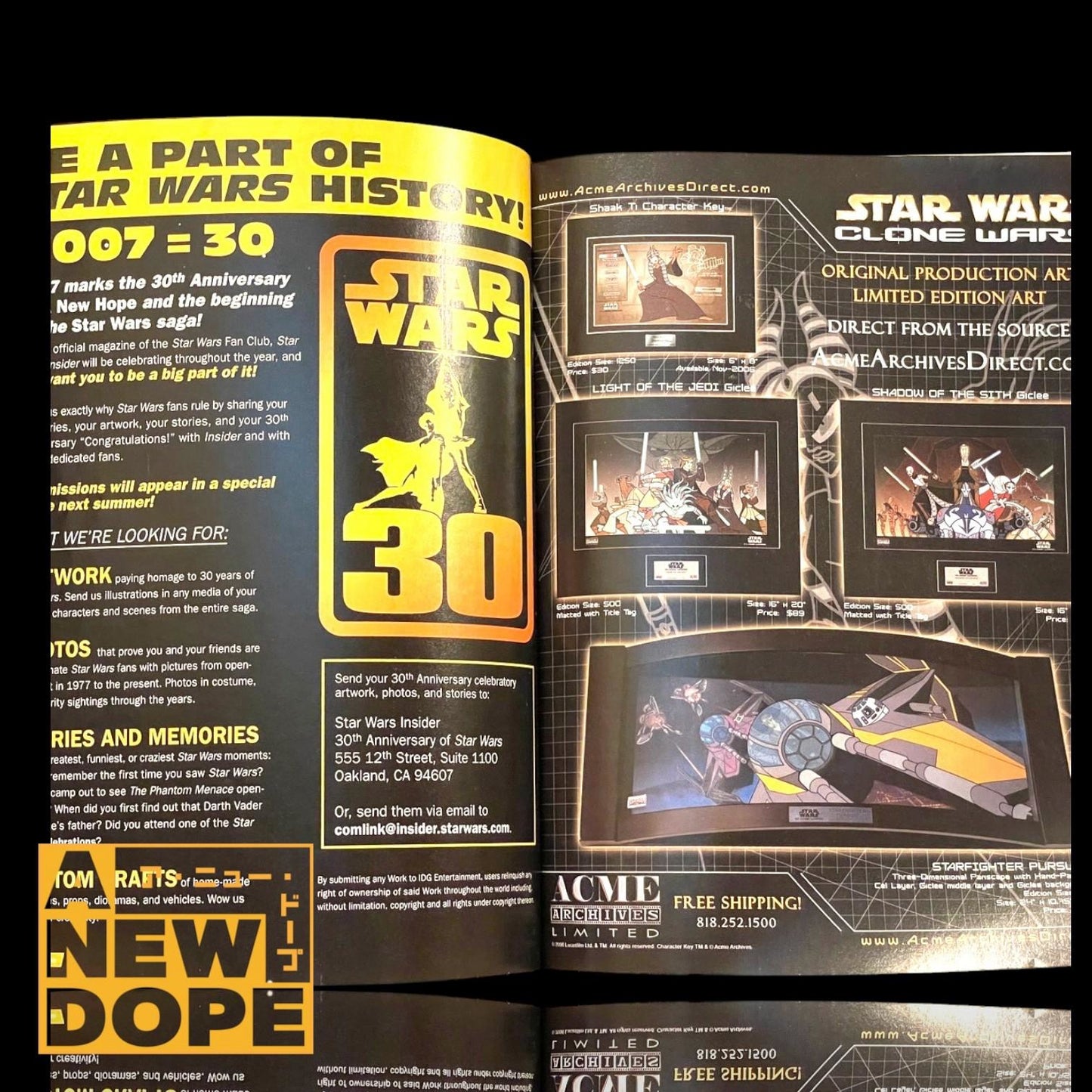 【US版】STAR WARS INSIDER #90 海外マガジン『スターウォーズ インサイダー』