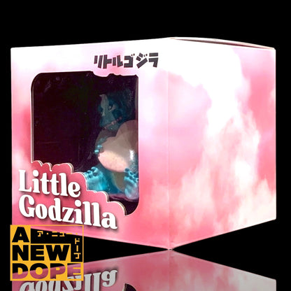 【ゴジラストアUS限定】アンボックス×トランスミッショントイ アートソフビ バレンタイン リトルゴジラ【未開封】