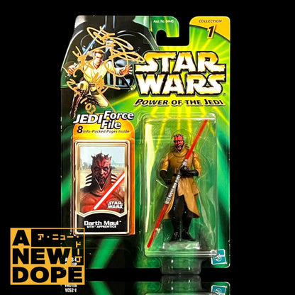 【レイ・パーク直筆サイン入り】ハズブロ ダースモール(シス・アパレンティス) POTJ 3.75インチ『スターウォーズ/ファントムメナス』(1999)