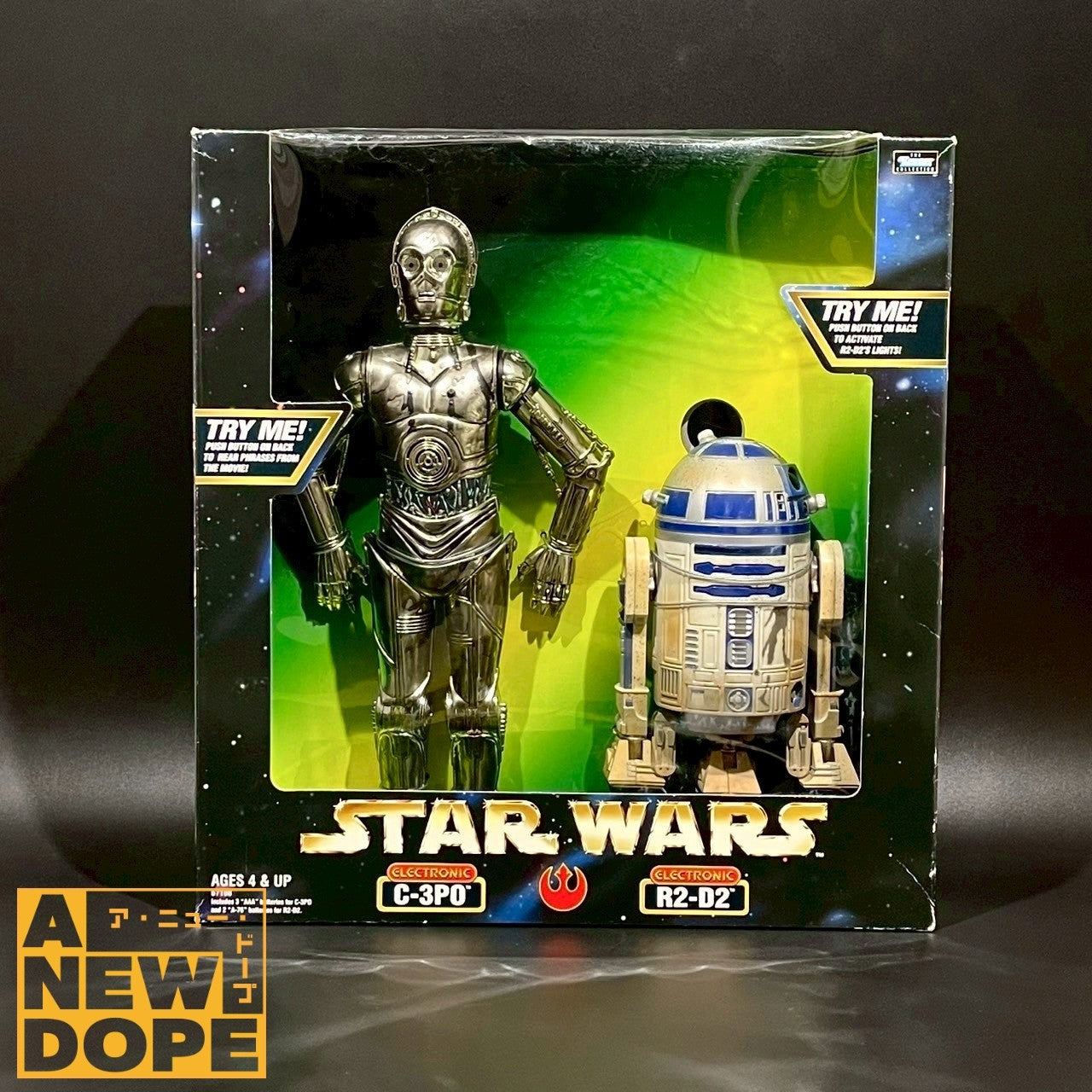 ケナー C-3PO＆R2-D2 2体セット エレクトロニック 12インチ『スター・ウォーズ/新たなる希望』(1977)【未開封】