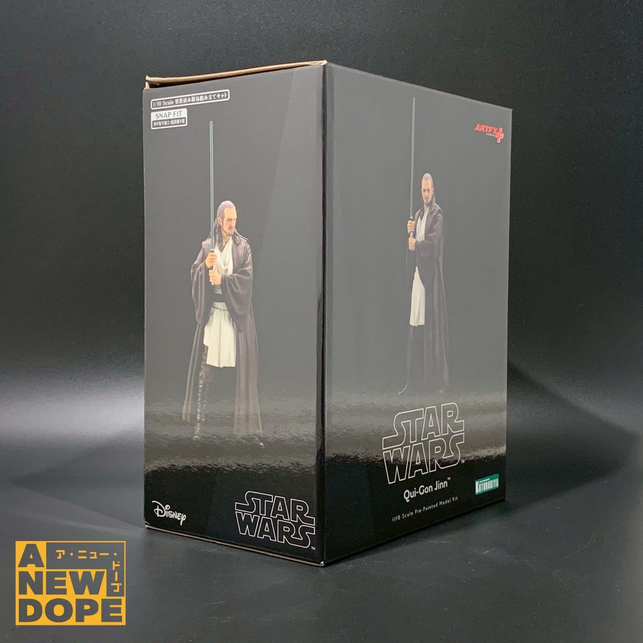 コトブキヤ ARTFX+ クワイ=ガン・ジン 1/10スケール PVCスタチュー 『スターウォーズ/ファントムメナス』(1999)