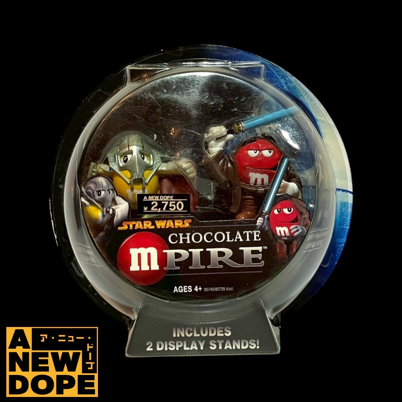 【US版】ハズブロ オビワン & グリーヴァス将軍 M&M'sチョコレート 3.75インチ 『スターウォーズ/シスの復讐』(2005)【未開封】