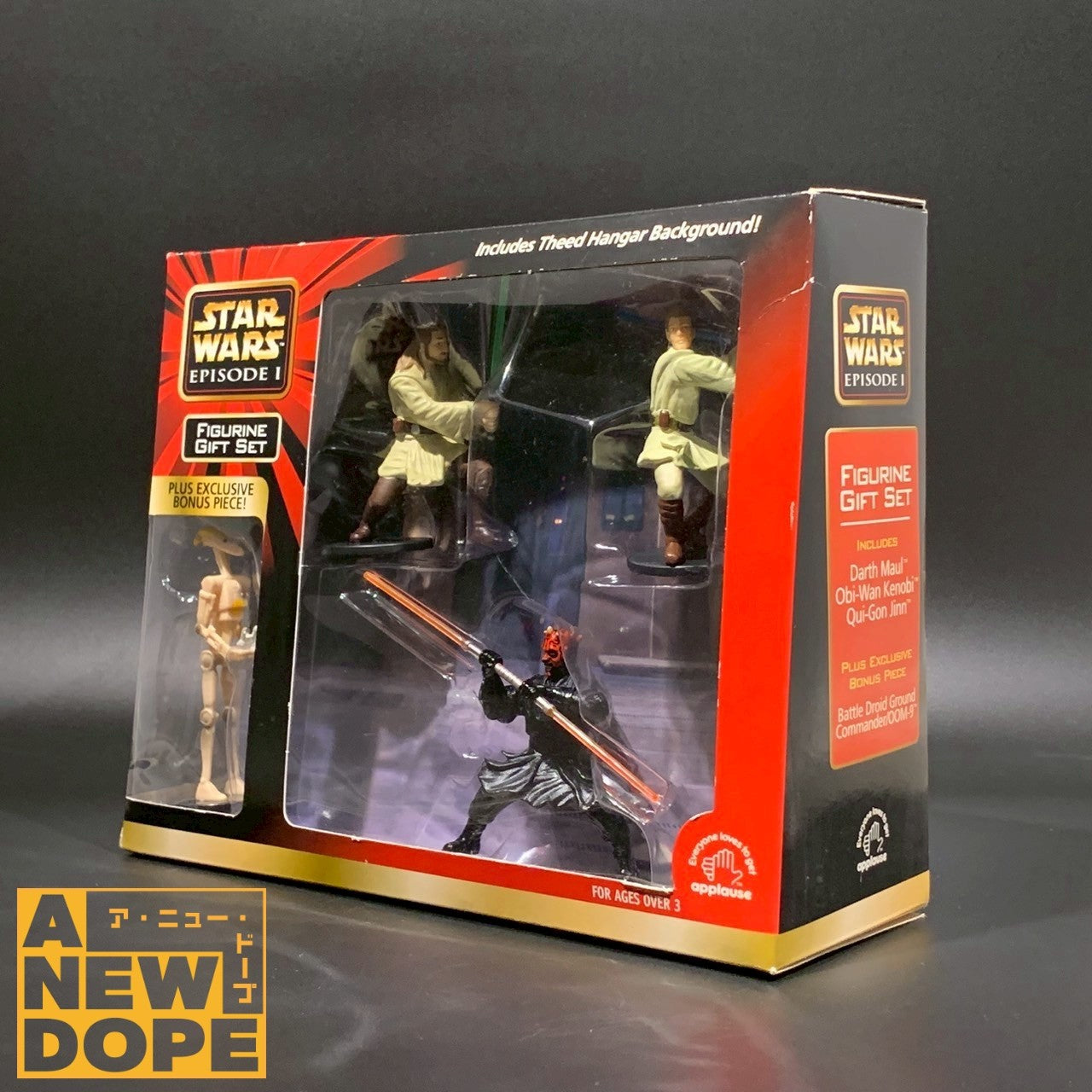 アプローズ フィギュアギフトセット アクションフィギュア『スターウォーズ/ファントムメナス』(1999)【未開封】