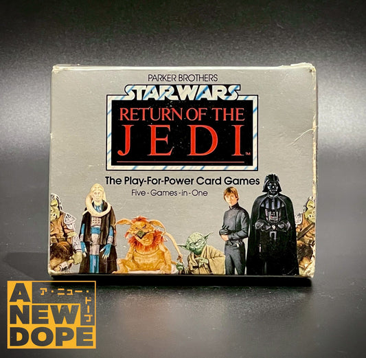 パーカーブラザーズ　STAR WARS RETURN OF THE JEDI プレイ・フォー・パワーカードゲーム　『スター・ウォーズ/ジェダイの帰還』（1983）