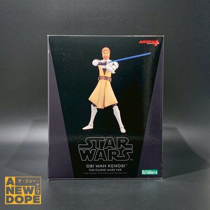 コトブキヤ ARTFX+  オビ＝ワン・ケノービ（再販版） 1/10スケール PVCスタチュー 『スターウォーズ/クローンウォーズ』(2008)