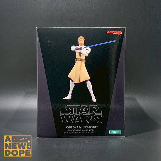 コトブキヤ ARTFX+  オビ＝ワン・ケノービ（再販版） 1/10スケール PVCスタチュー 『スターウォーズ/クローンウォーズ』(2008)