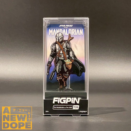 FiGPiN フィグピン #736 マンダロリアン＆ザ・チャイルド(グローグー) ピンズ『マンダロリアン』（2019）