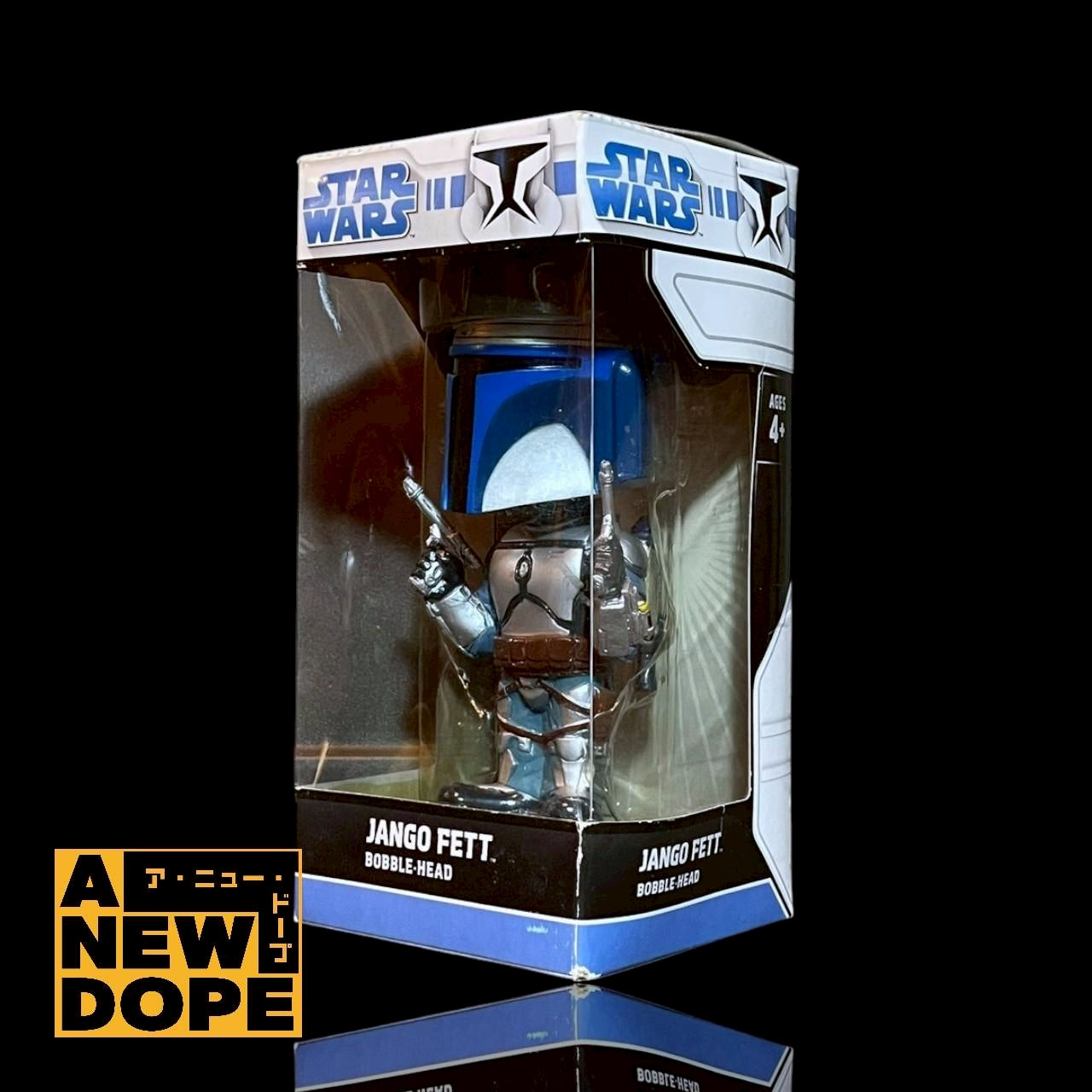 Funko ジャンゴフェット ボブルヘッド『スターウォーズ/クローンの攻撃』(2002)【未開封】